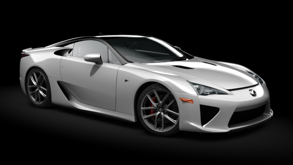 Lexus LFA, skin steel_gray_br