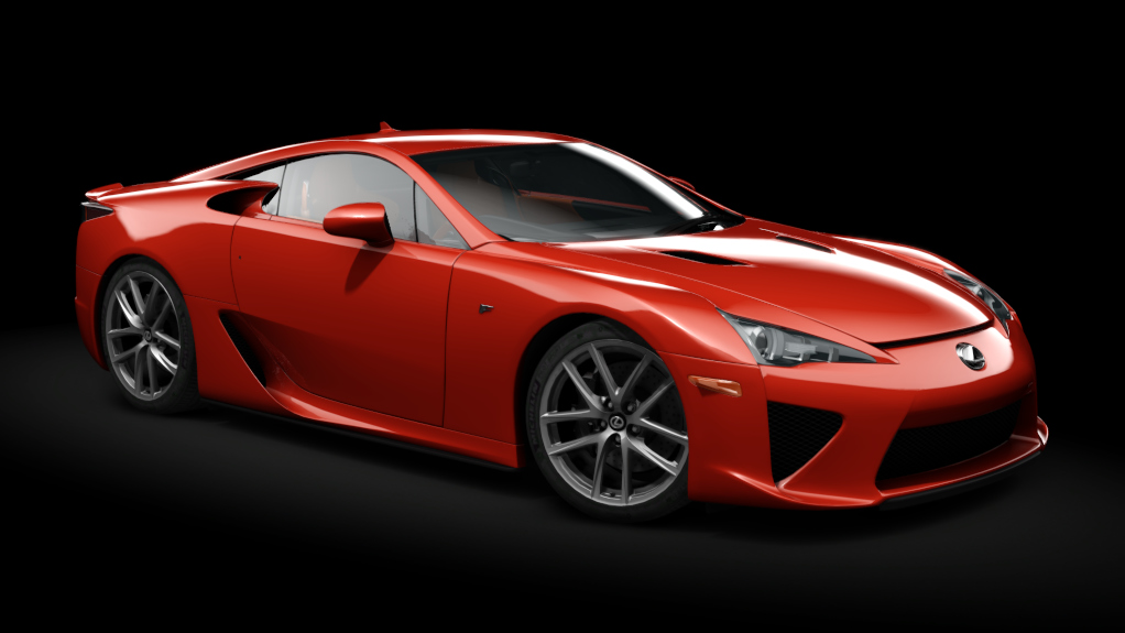 Lexus LFA, skin sunset_orange