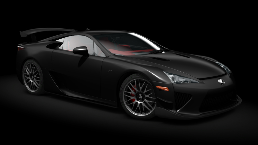 Lexus LFA Nürburgring Package, skin matte_black