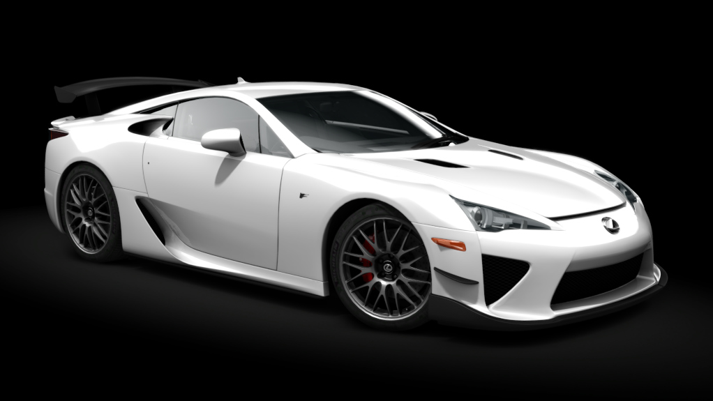 Lexus LFA Nürburgring Package, skin whitest_white_500