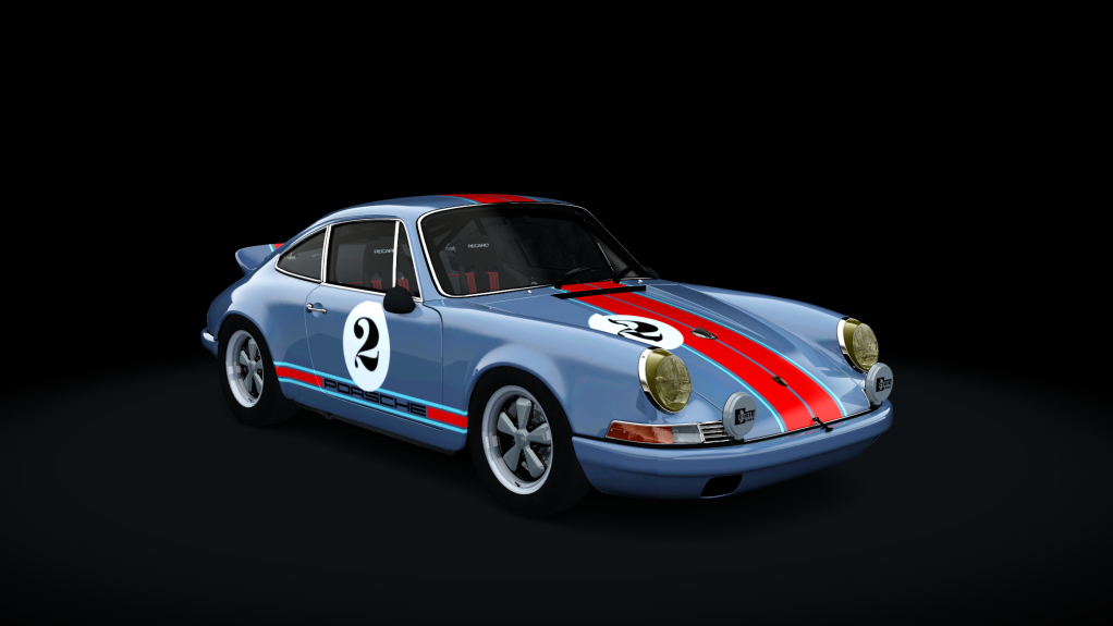 Porsche 911RS 2.7, skin 102_martini_cup