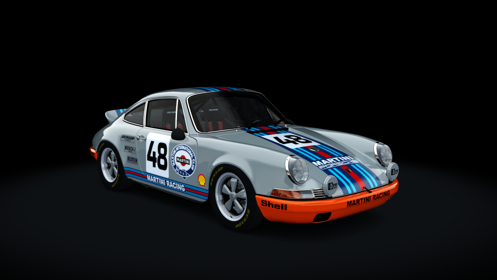 Porsche 911RS 2.7, skin 48_Martini_Racing