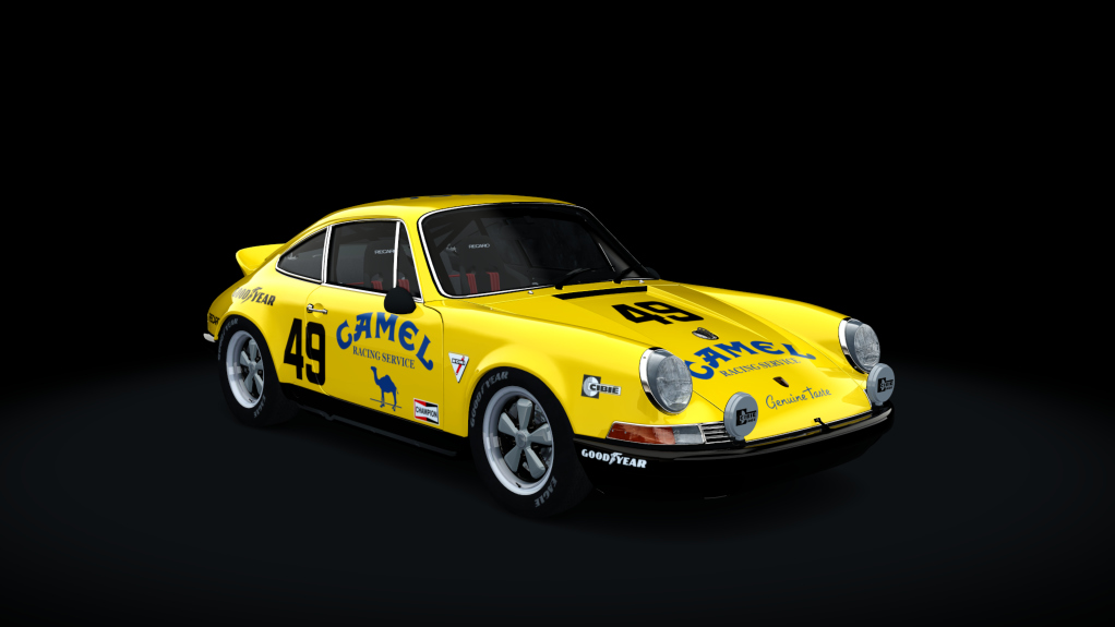 Porsche 911RS 2.7, skin 49_Camel_Racing_Service