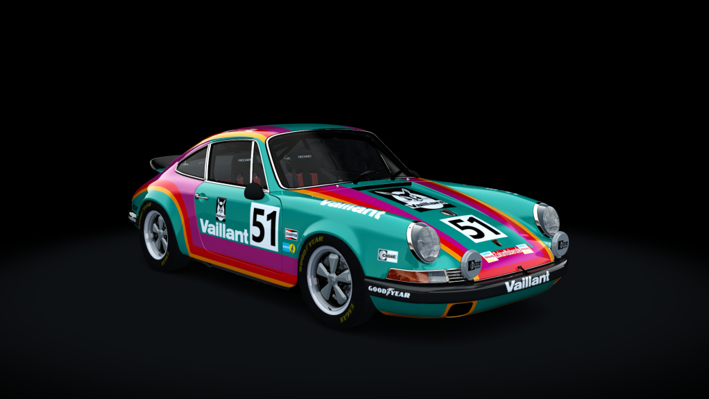 Porsche 911RS 2.7, skin 51_Vaillant