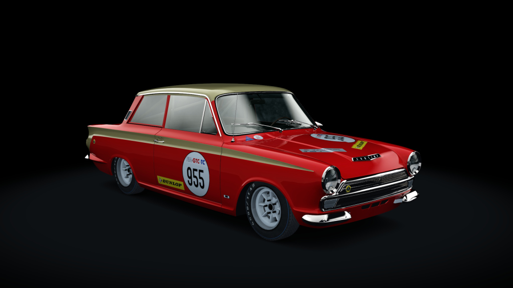 Lotus Cortina MkI, skin 955