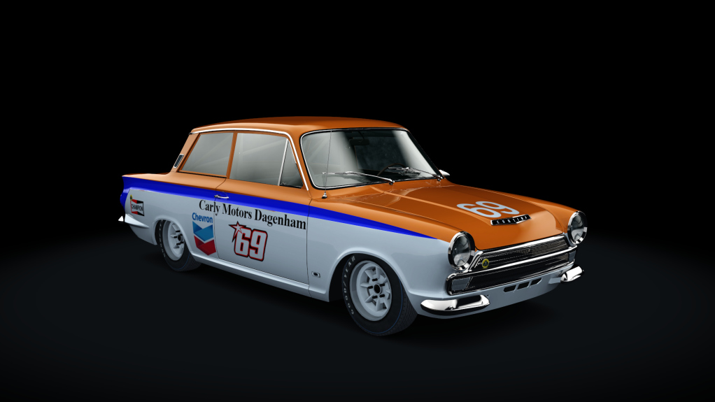 Lotus Cortina MkI, skin Carly_Motors