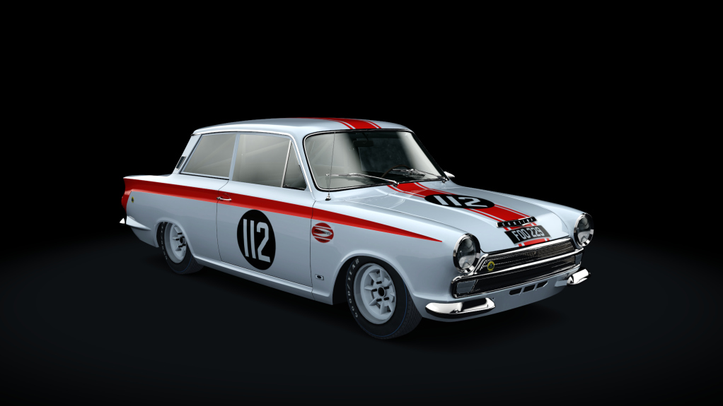 Lotus Cortina MkI, skin John_Willment_112