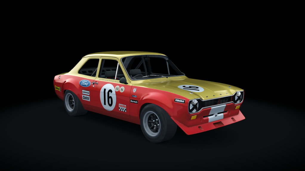 Ford Escort, skin AlanMannRacing_16