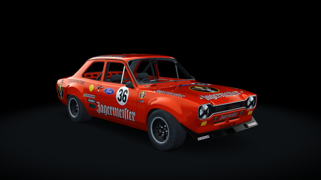 Ford Escort, skin Jaegermeister_36