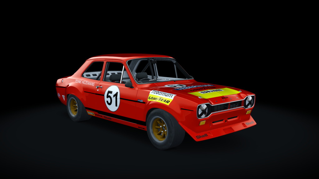 Ford Escort, skin Toine_Hezemans