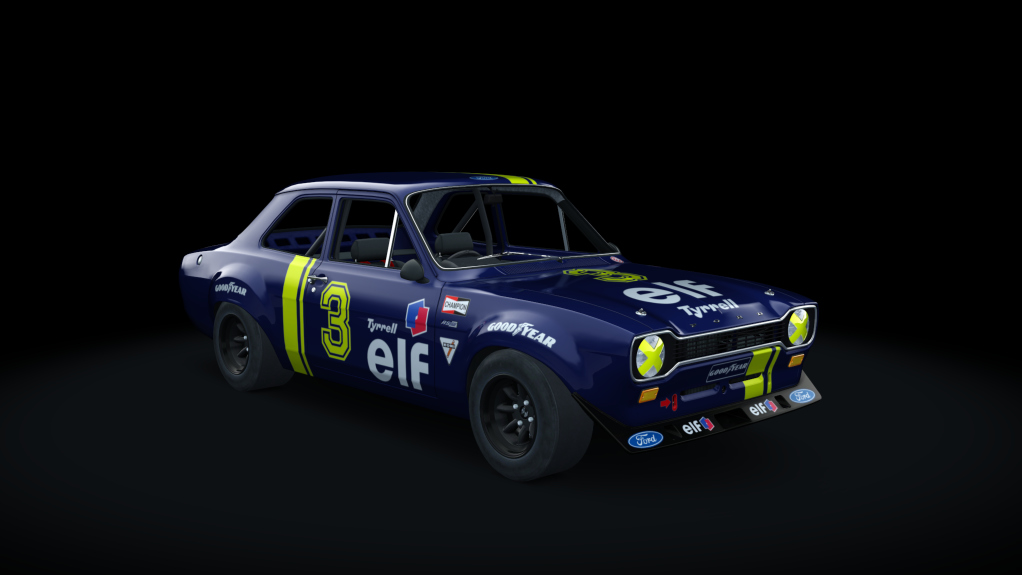 Ford Escort, skin Tyrell_3