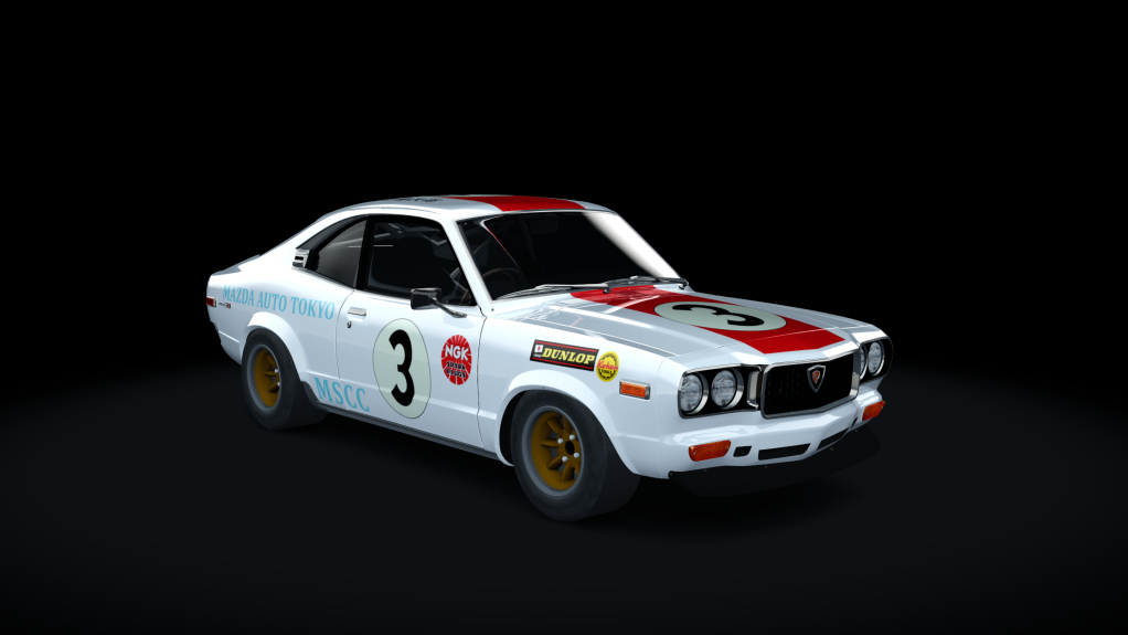 Mazda RX-3 GT, skin 02_1974_Fuji_Super_Touring_Race_No3