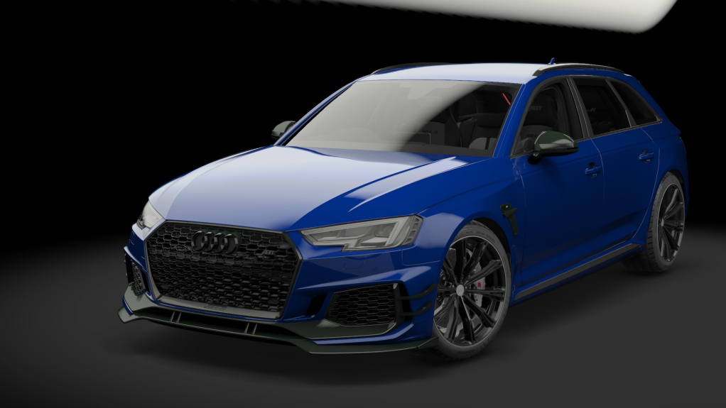 Audi RS4 2019 ABT-R | TGN, skin 04_Navarra_Blau_Metallic