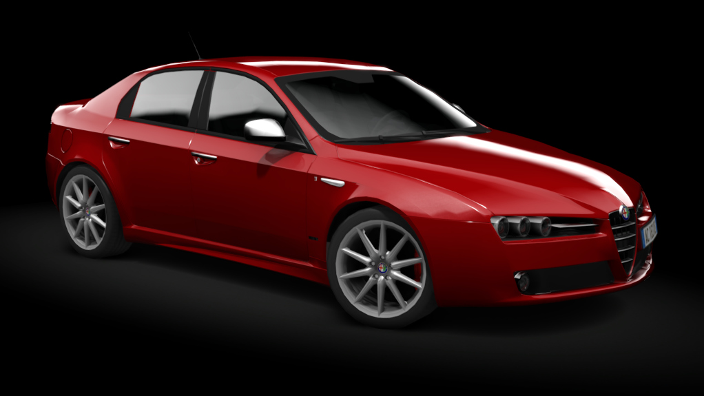 τraffic eu - Alfa Romeo 159, skin Rosso_Competizione