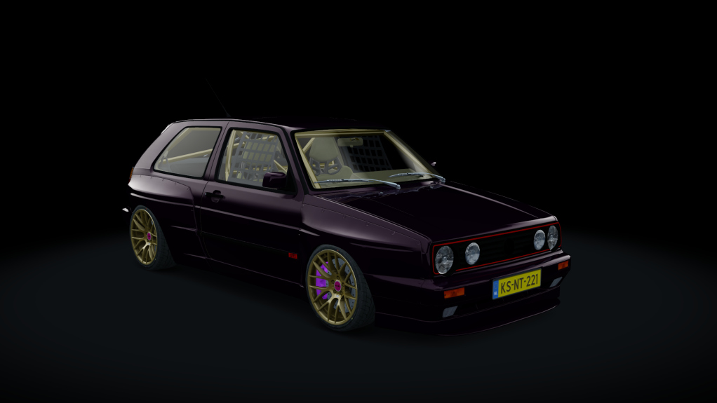 Volkswagen Golf Mk2 GTI Rallye Turbo Quattro, skin jac0-1