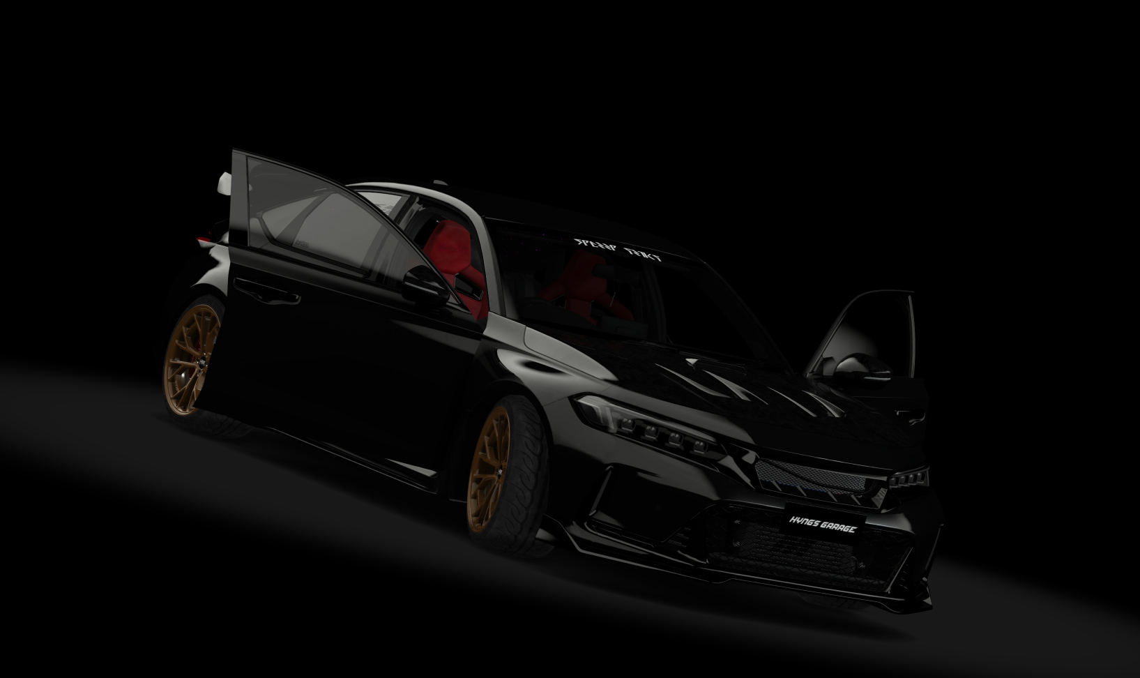 Honda Civic Type-R (FL5) Street Legal, skin Crystal Black Pearl