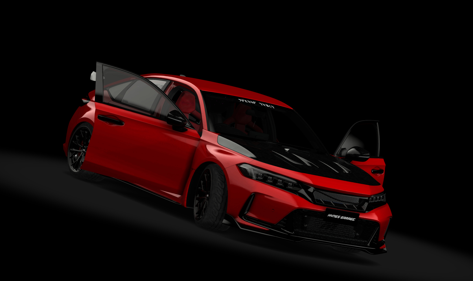 Honda Civic Type-R (FL5) Street Legal, skin Rallye Red