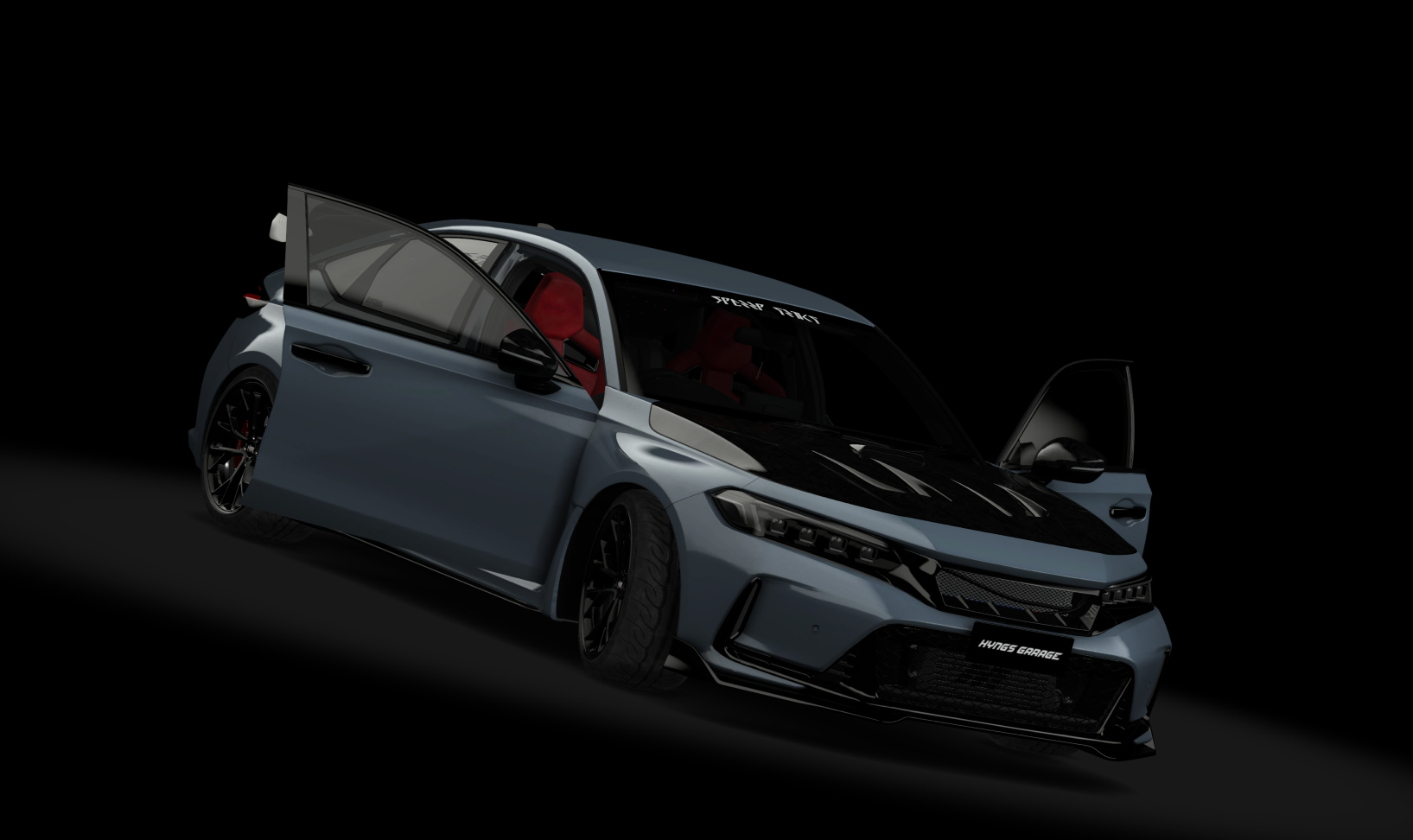 Honda Civic Type-R (FL5) Street Legal, skin Sonic Gray Pearl