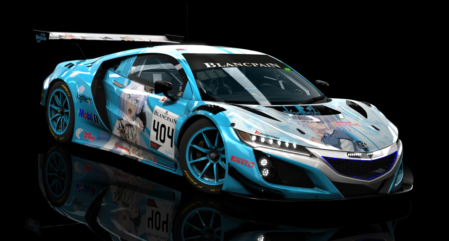 ACF GT3 - Honda NSX GT3 EVO 2019, skin Blancpain_2021_MFC_404