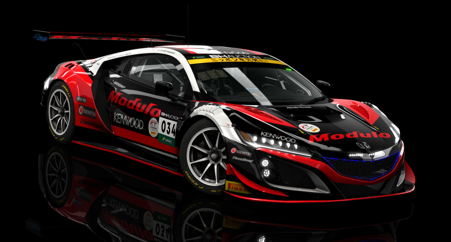 ACF GT3 - Honda NSX GT3 EVO 2019, skin ICGT_2019_Modulo_34