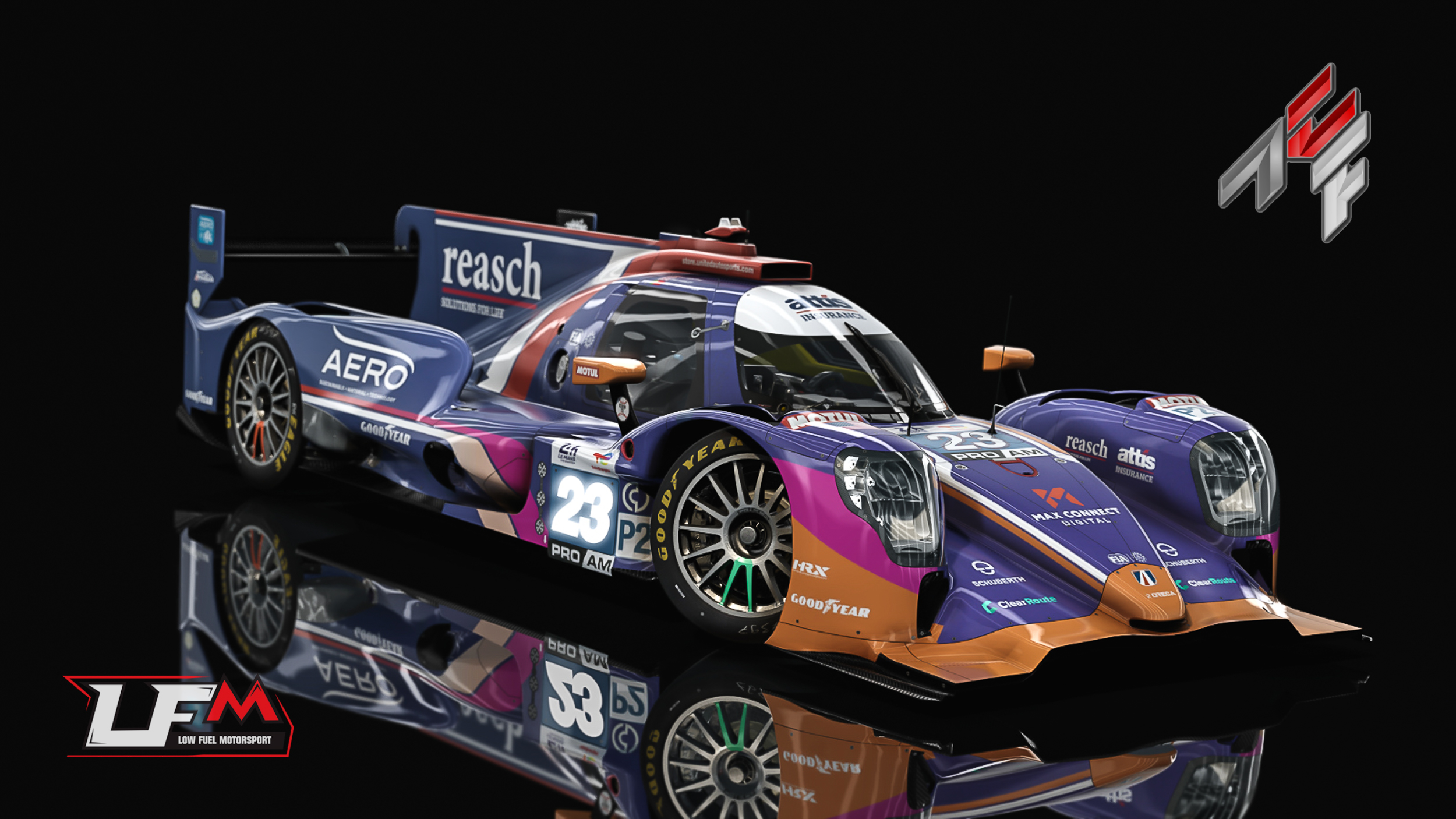 ACF LMP2 - Oreca 07 2023, skin skin13