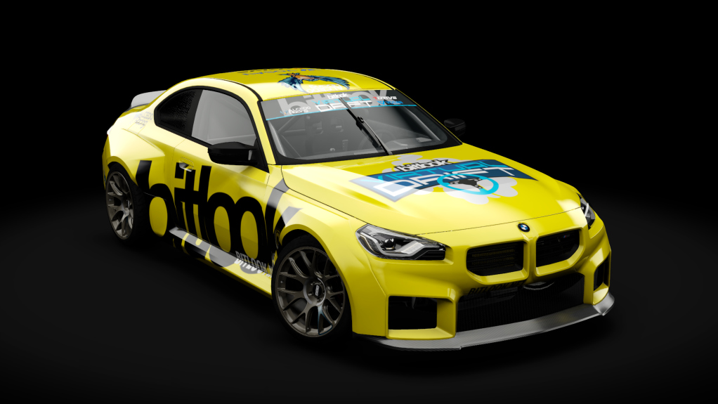 Alcedo Racing BMW M2 G87 C1 Public Version, skin 3_BVD 2024 Yellow