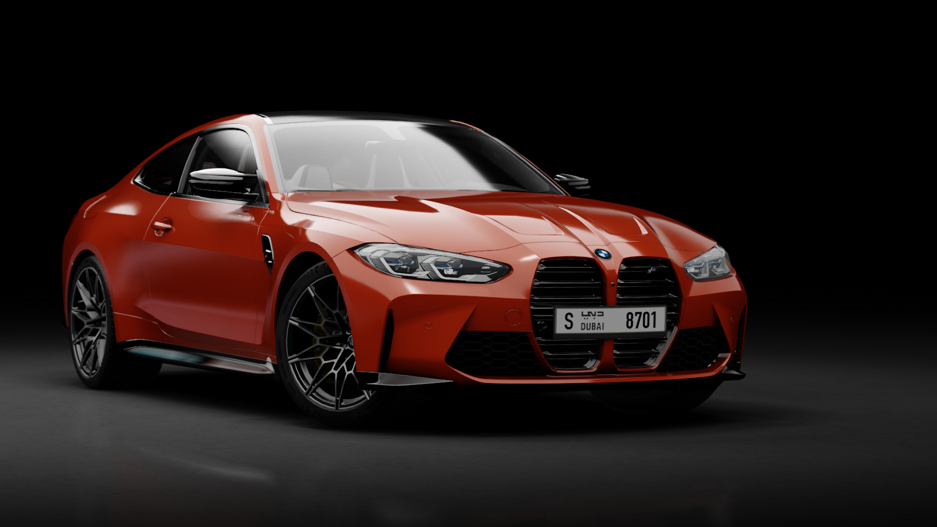BMW M4 Manual G82 Coupe By Ceky Performance Manual, skin sakhir_orange