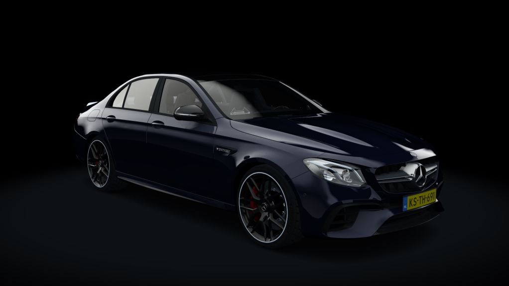 Mercedes-Benz E63S AMG, skin dark_blue