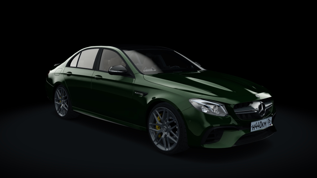Mercedes-Benz E63S AMG, skin dark_green
