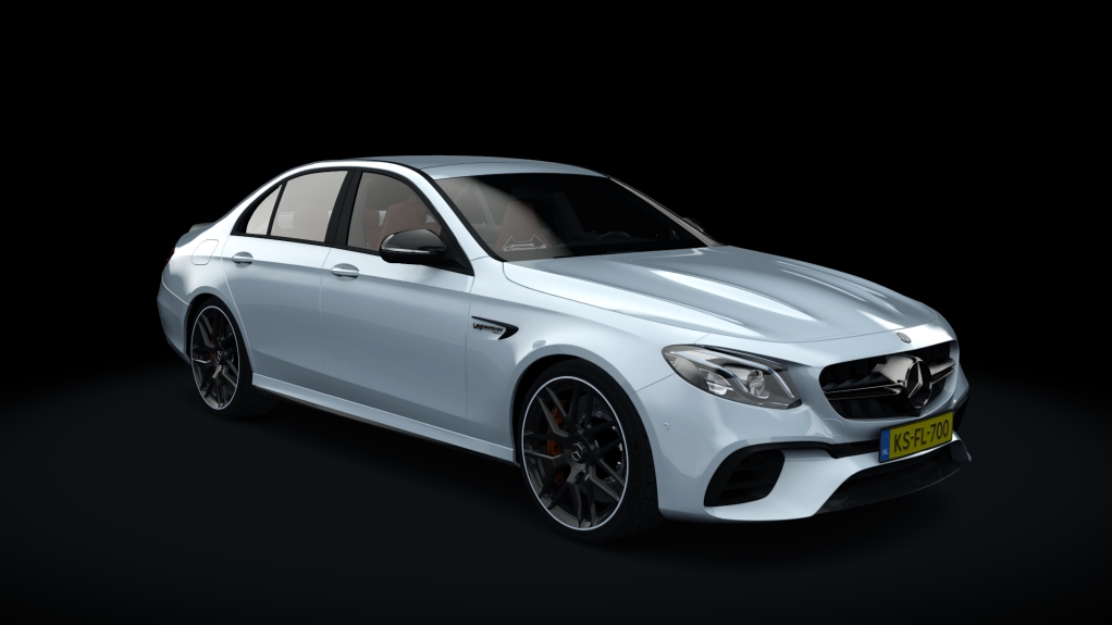 Mercedes-Benz E63S AMG, skin white