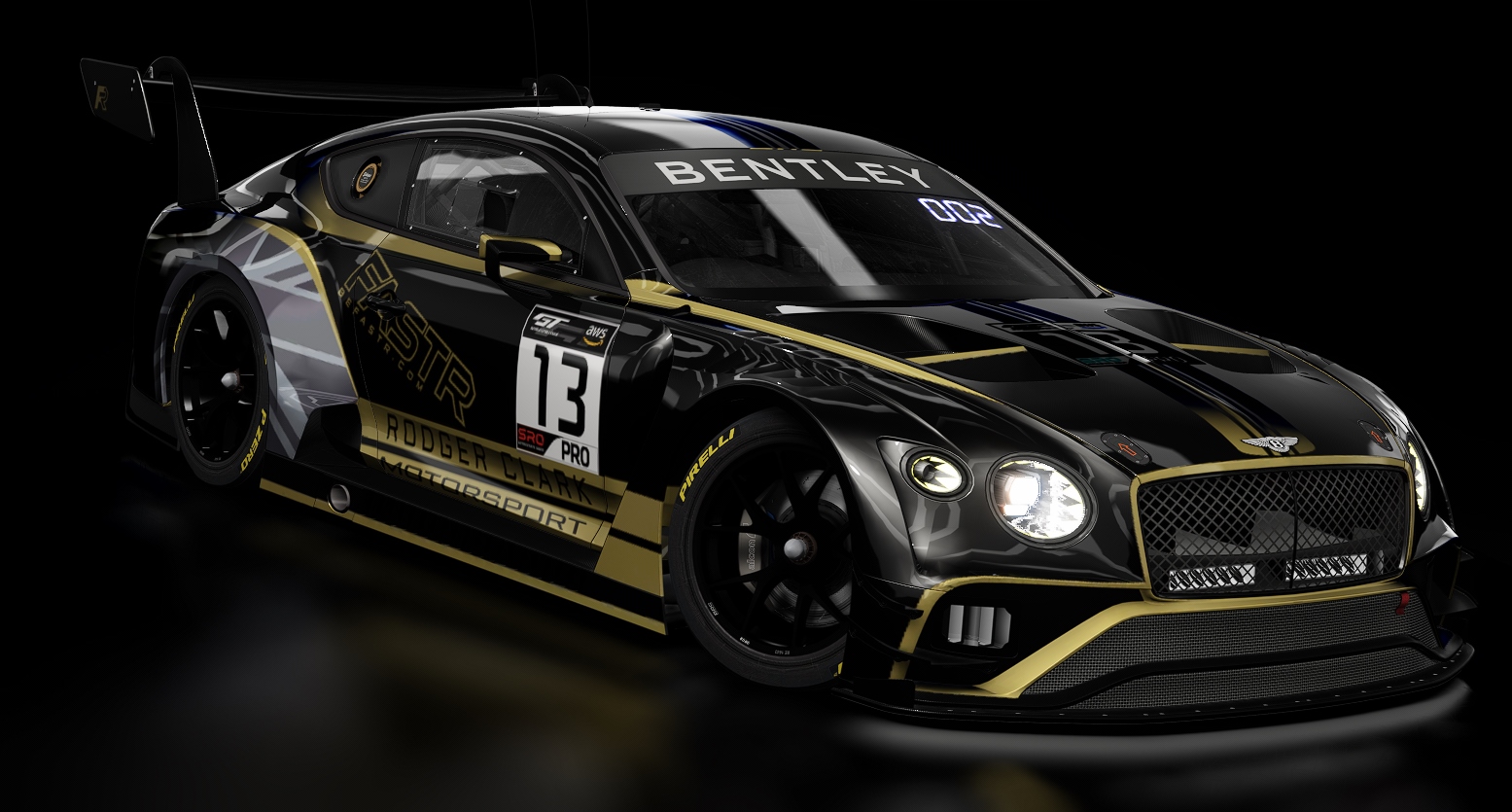 ACF GT3 - Bentley Continental GT3 2018, skin Fastr 13