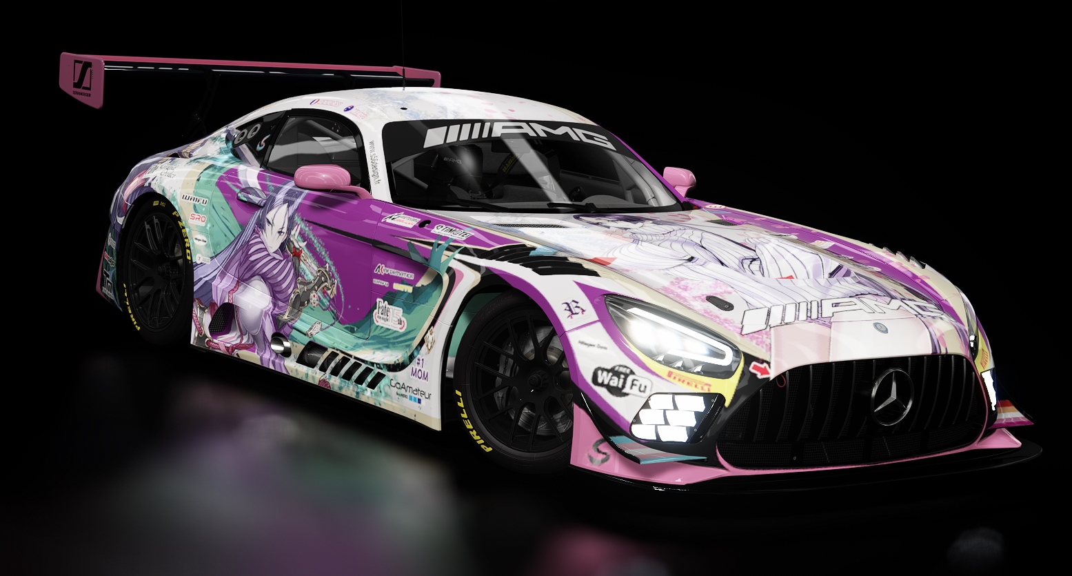 ACF GT3 - Mercedes-AMG GT3 EVO 2020, skin s56_amg_raikou