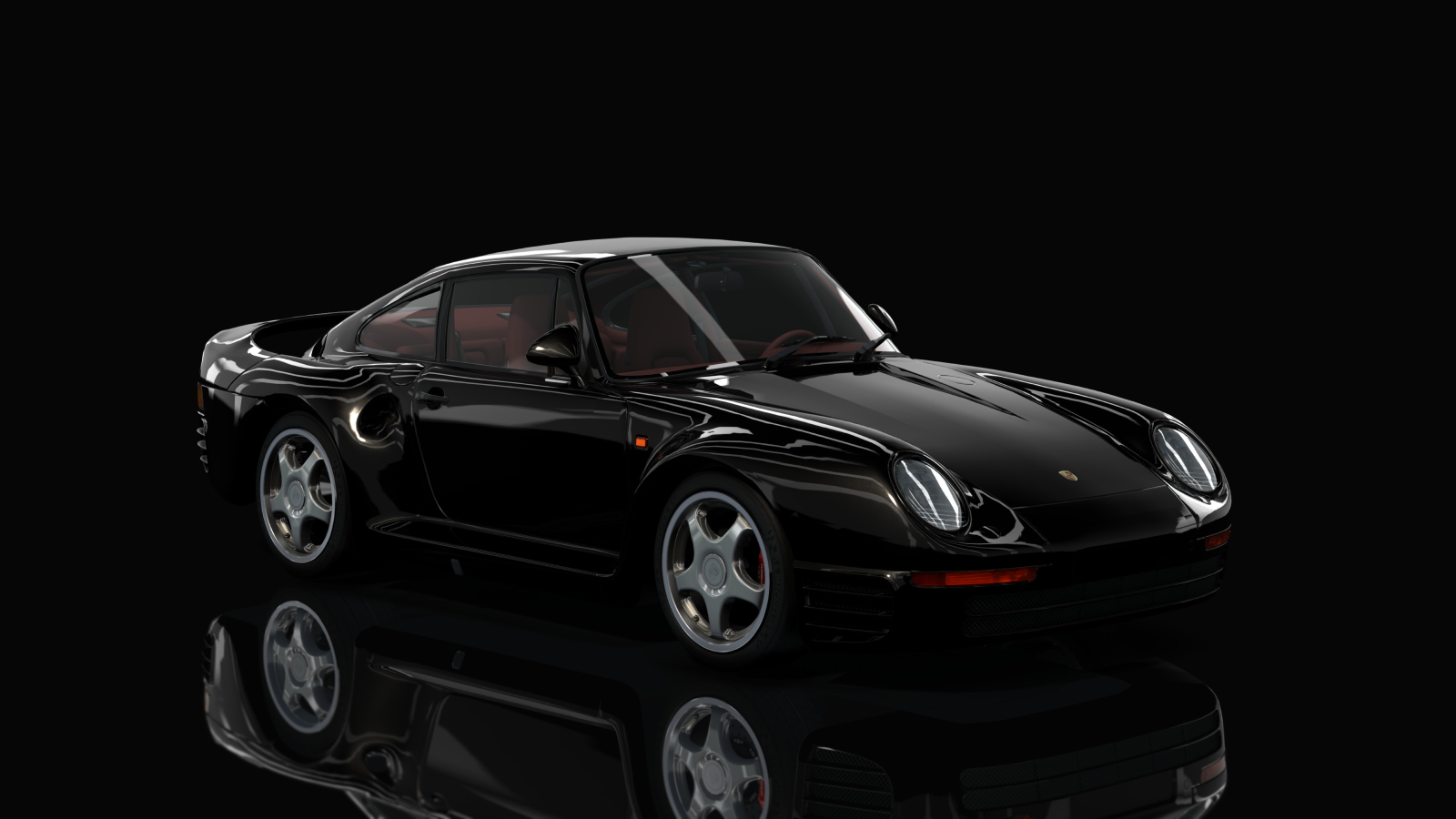 Porsche 959, skin Graphite Metallic