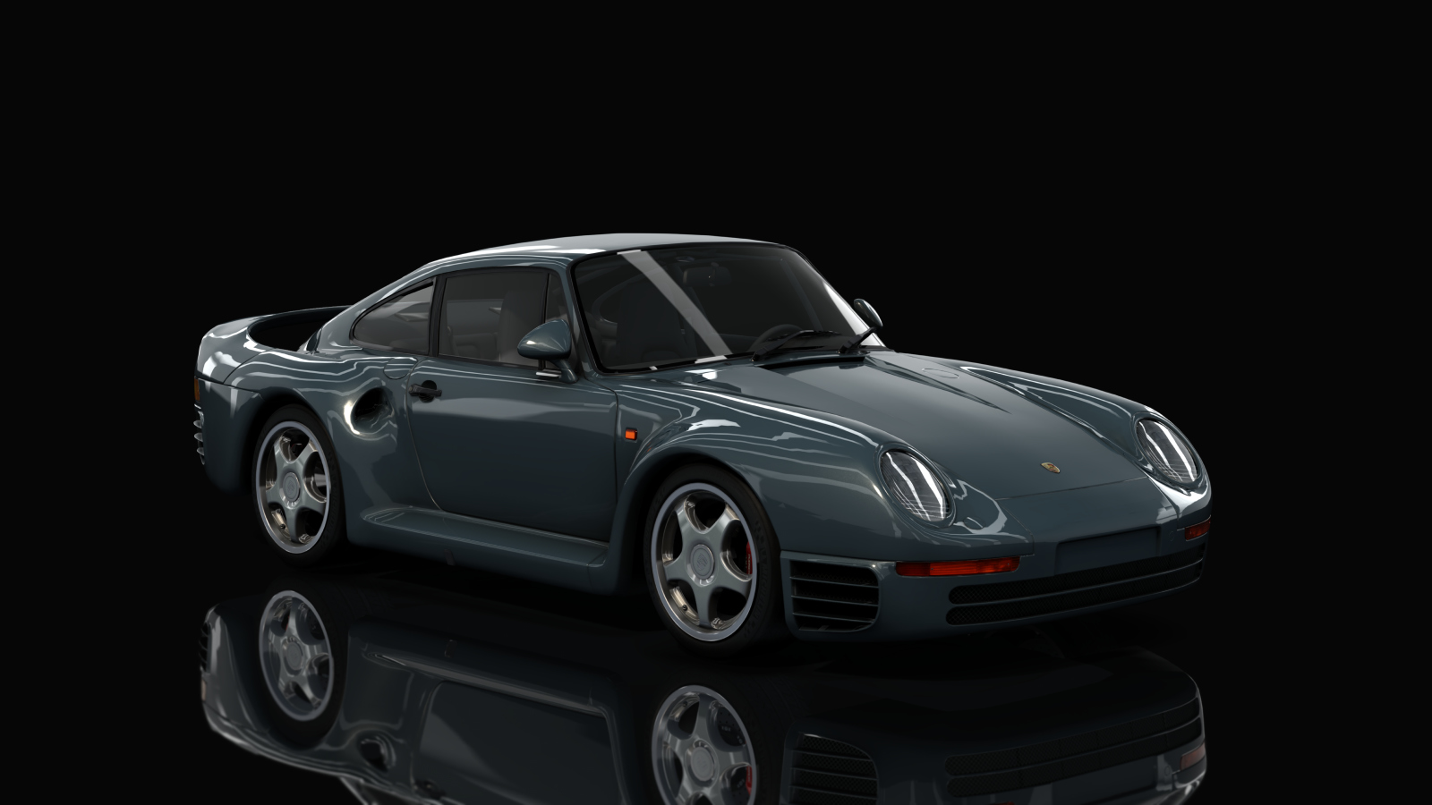 Porsche 959, skin Pacific Blue