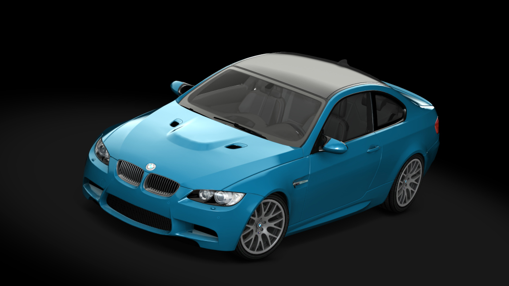 BMW M3 E92 - Tuned, skin Atlantis_metallic