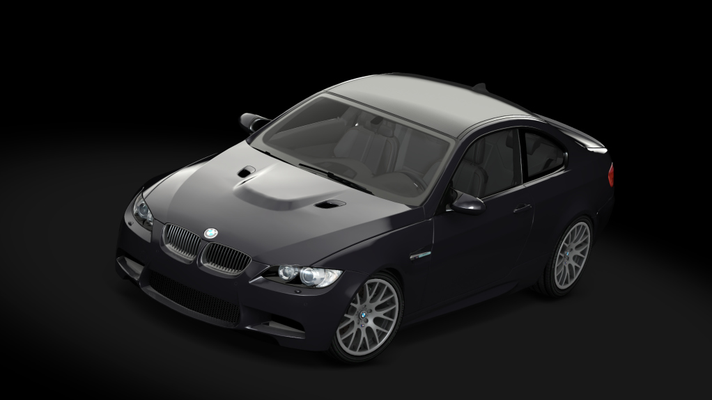 BMW M3 E92 - Tuned, skin Azurite_Black
