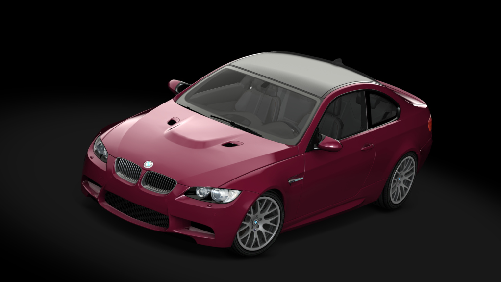 BMW M3 E92 - Tuned, skin Barbera_Red