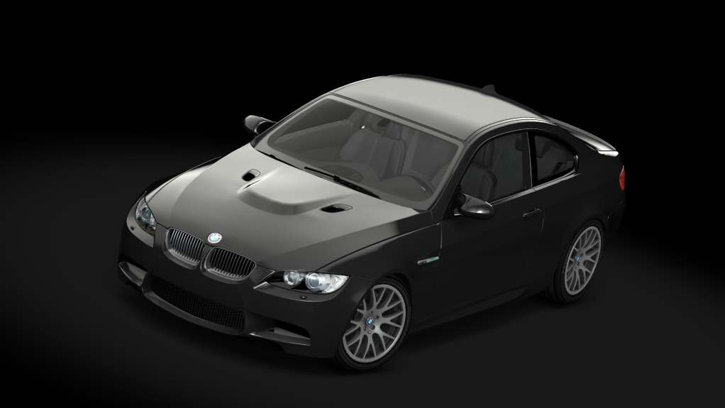BMW M3 E92 - Tuned, skin Frozen_Black
