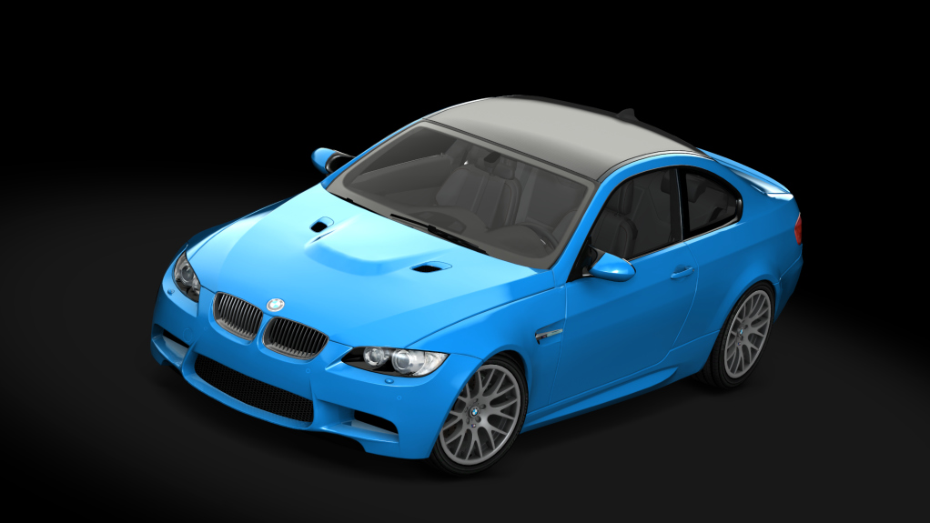 BMW M3 E92 - Tuned, skin Laguna_Seca_Blue
