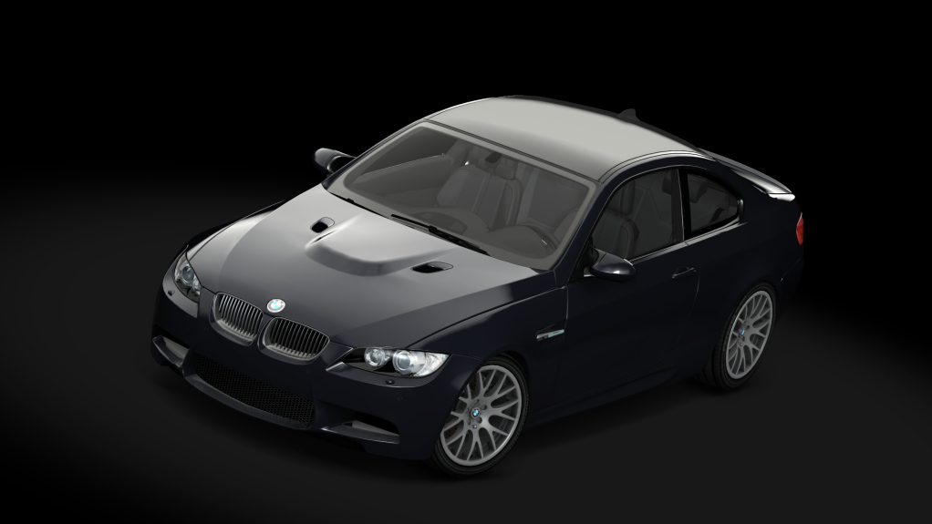 BMW M3 E92 - Tuned, skin Midnight_Blue