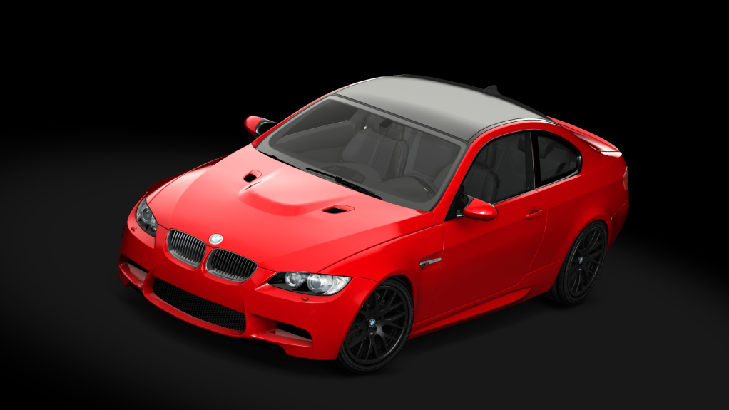 BMW M3 E92 - Tuned, skin Red