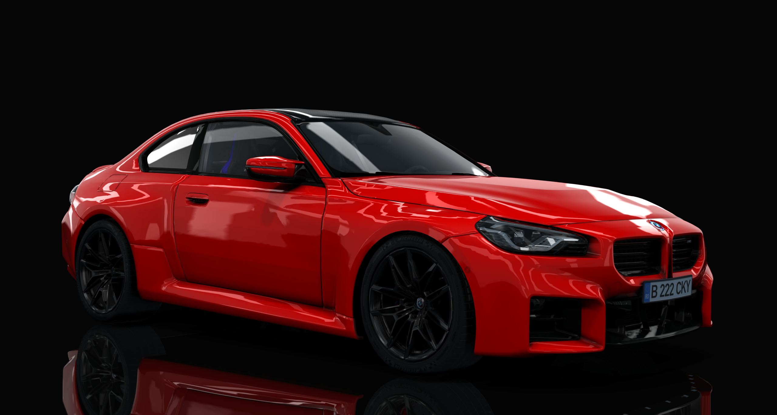 BMW M2 (G87), skin Toronto Red