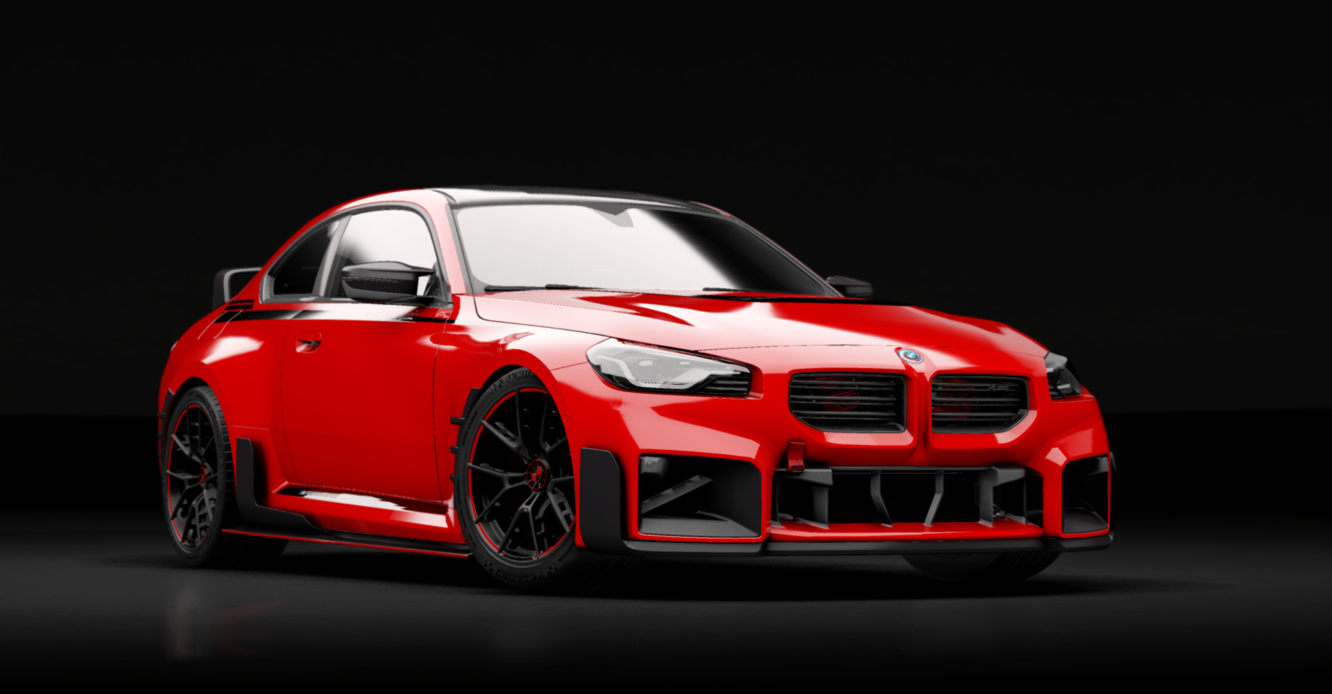 BMW M2 (G87) 2023 M Performance //635 Racing, skin Toronto Red