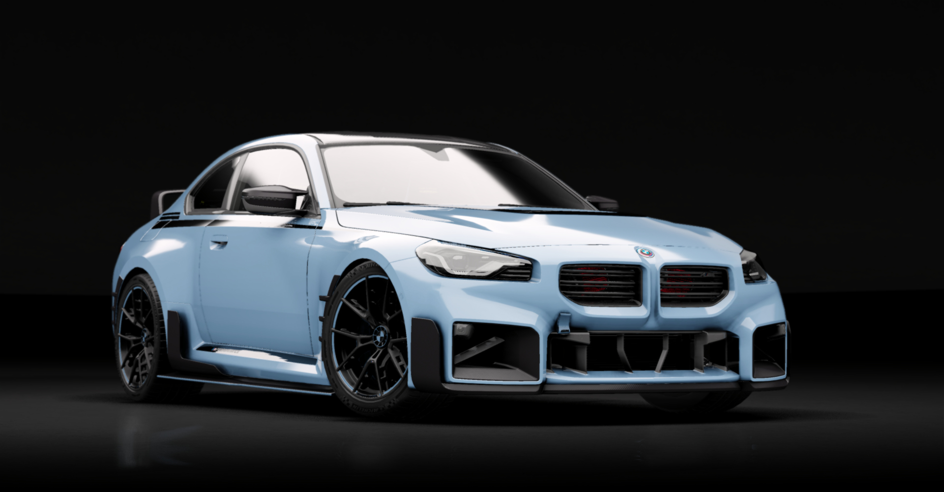 BMW M2 (G87) 2023 M Performance //635 Racing, skin Zandvoort Blue