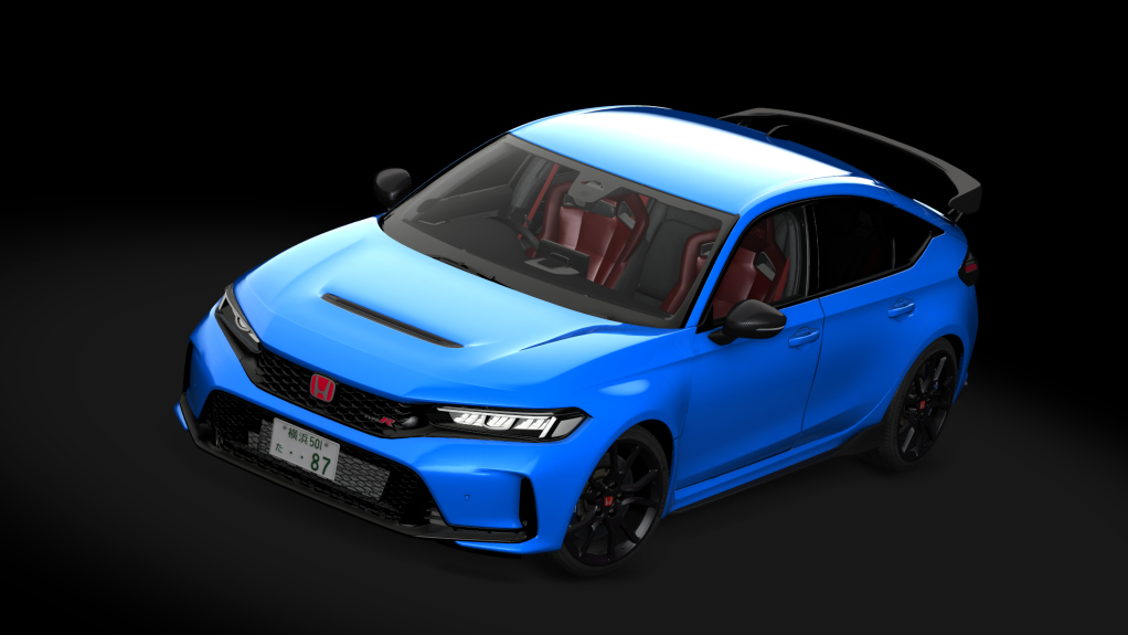 Honda Civic Type-R (FL5), skin 04_Boost Blue Pearl