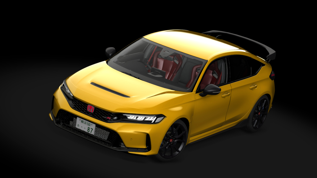 Honda Civic Type-R (FL5), skin 05_Phoenix Yellow
