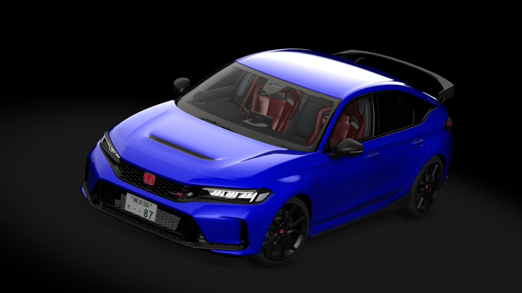 Honda Civic Type-R (FL5), skin 06_Brilliant Sporty Blue Metallic