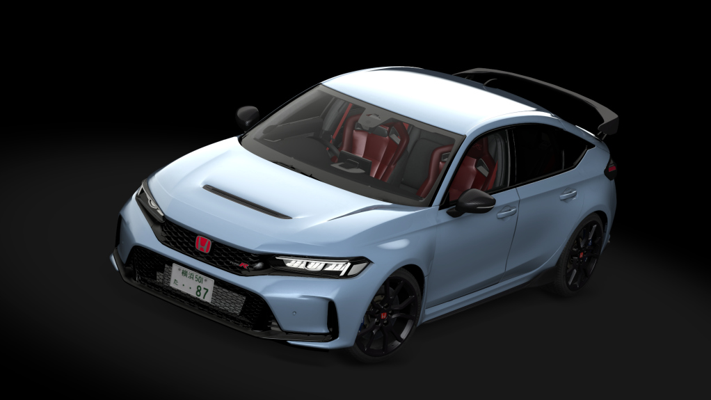 Honda Civic Type-R (FL5), skin 07_Sonic Grey Pearl