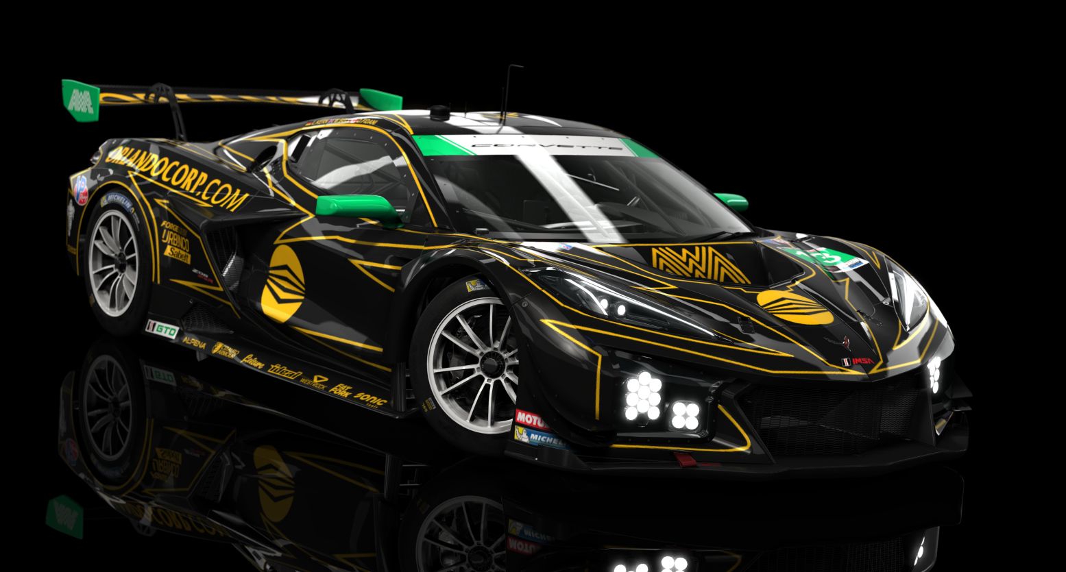 ACF GT3 - Chevrolet Corvette Z06 GT3R 2024, skin AWA_Racing_2025