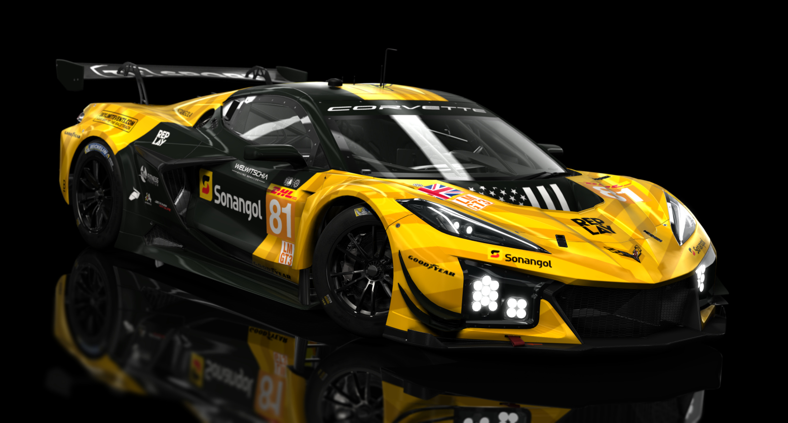 ACF GT3 - Chevrolet Corvette Z06 GT3R 2024, skin WEC 2024 - TF Sport 81